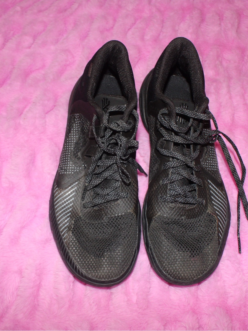 All-Black Kyrie Irving Sneakers